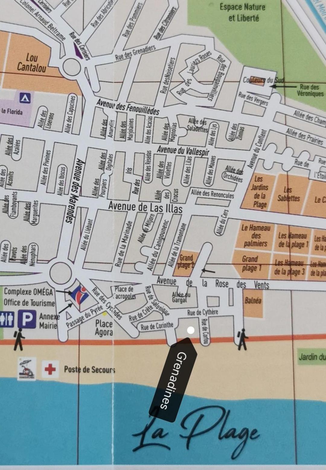 Rue De Corfou Les Grenadines Lägenhet Sainte-Marie-la-Mer Exteriör bild